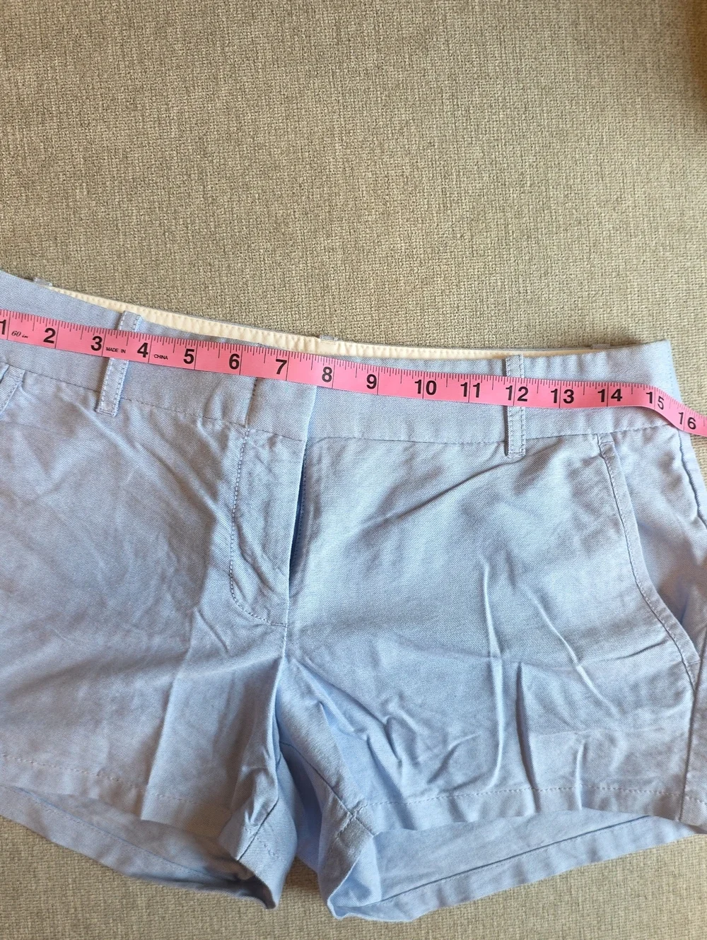 J.Crew Blue Tailored Shorts 4